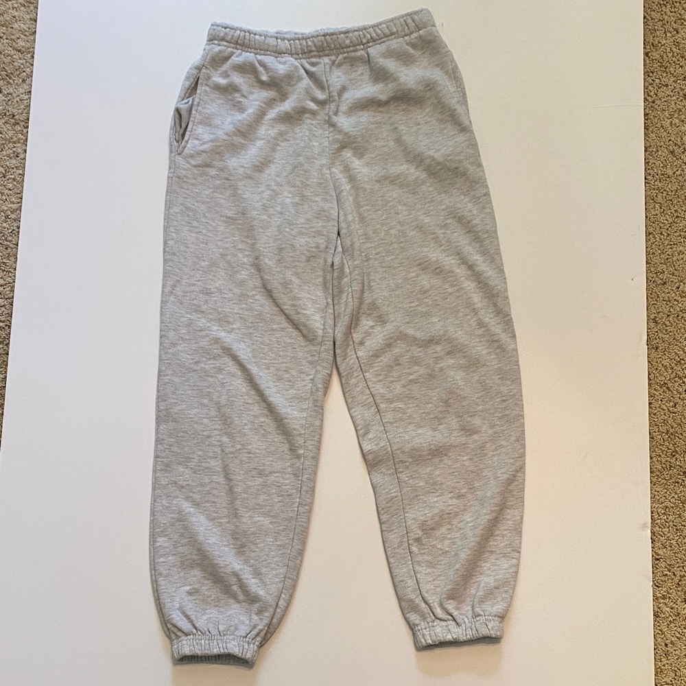 Gray Jogger Sweatpants